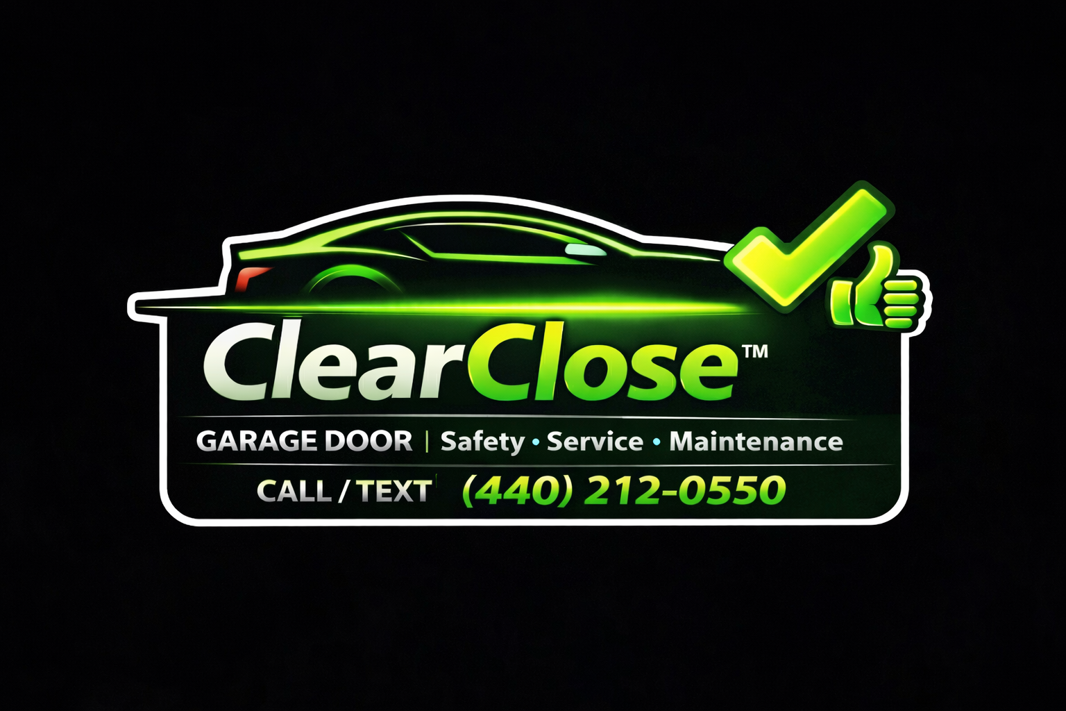 Clear Close Door Logo